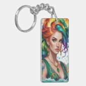 mermaid's secret sleutelhanger (Voorkant Links)