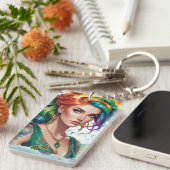 mermaid's secret sleutelhanger (Voorkant Rechts)