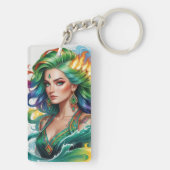 mermaid's secret sleutelhanger (achterkant)