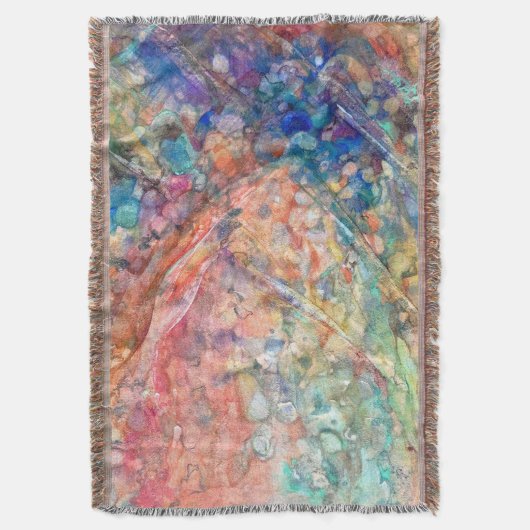 Mermaid's Shadow: Ocean Depths Deken (Voorkant Verticaal)