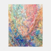 Mermaid's Shadow: Ocean Depths Fleece Deken (Voorkant)