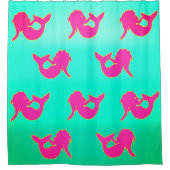 Mermaids Shower Curtain Douchegordijn (Voorkant)