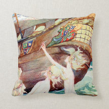 Mermaids Sisters and Ship