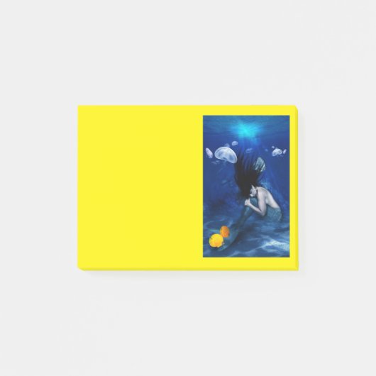 Mermaid's Slumber Post-it® Notes (Voorkant)
