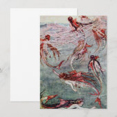 Mermaids Spelen in het Zee (Voorkant / Achterkant)