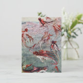 Mermaids Spelen in het Zee (Staand voorkant)