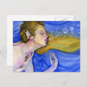 Mermaid's Summer Dream Briefkaart (Voorkant / Achterkant)