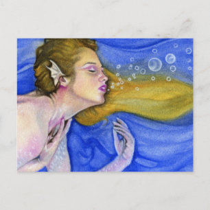 Mermaid's Summer Dream Briefkaart