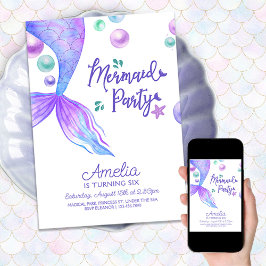 Mermaids Tail onder de Birthday-Zee Kaart