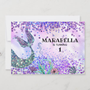 *~* Mermaid's Tail - Regenboogfeest Kaart