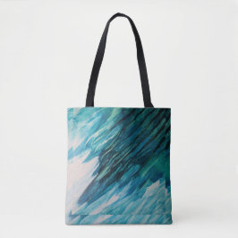 "Mermaid's Tale" - Alcohol Ink Art voor Tote Bag