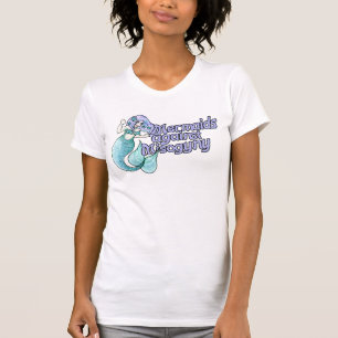 Mermaids tegen vrouwenhaat t-shirt