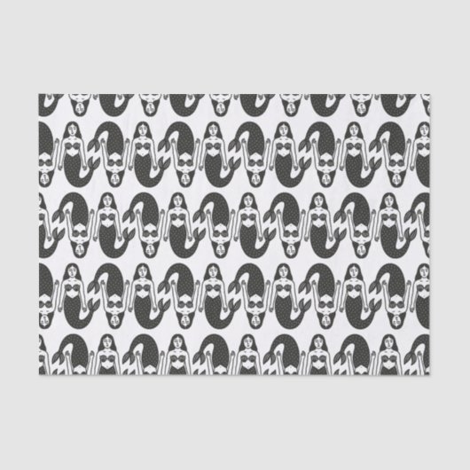 Mermaids Tissuepapier (Voorkant)