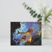 Mermaids Treasure of Gold Briefkaart (Staand voorkant)