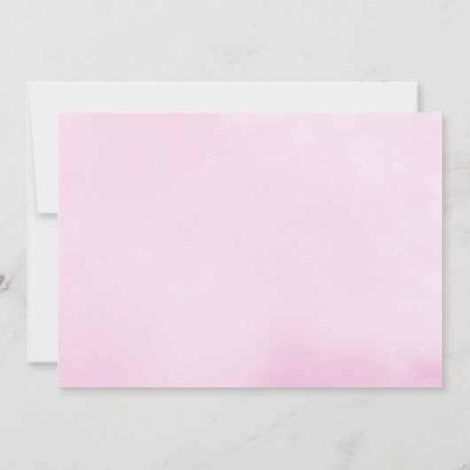 Mermaids & Unicorns roze gouden blauwgroen verjaar Kaart (Achterkant)