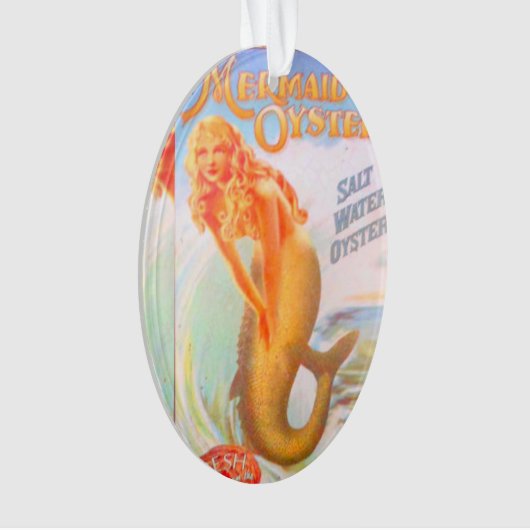 mermaids-versiering ornament (voorkant)