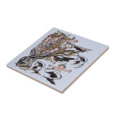 Mermaids  Victoriaans illustratie Tegeltje (Zijkant)