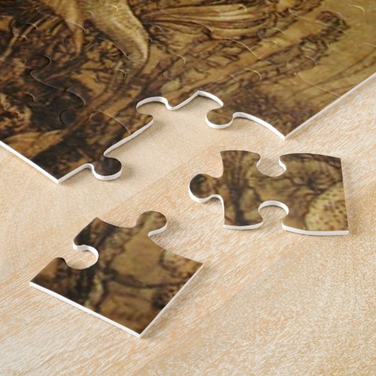 Mermaids Vist parels puzzle Legpuzzel (Zijkant)