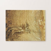 Mermaids Vist parels puzzle Legpuzzel (Horizontaal)