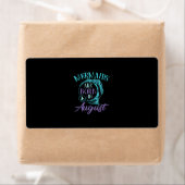 Mermaids worden geboren in augustus, zondag etiket (Insitu)