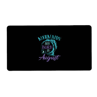 Mermaids worden geboren in augustus, zondag etiket