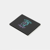 Mermaids worden geboren in augustus, zondag post-it® notes (Schuin)