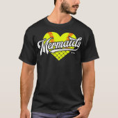 Mermaids Youth Softball BVRK 2021  T-shirt (Voorkant)