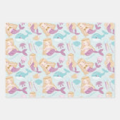 Mermaids Zee Baby shower Meisjes Verjaardagsfeest Inpakpapier Vel (Voorkant 2)