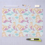 Mermaids Zee Baby shower Meisjes Verjaardagsfeest Tissuepapier (Craft)