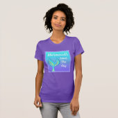 Mermaids Zeeen overdag T-shirt (Voorkant volledig)