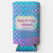 mermaïstisch seltzer blikjeskoeler (Voorkant)