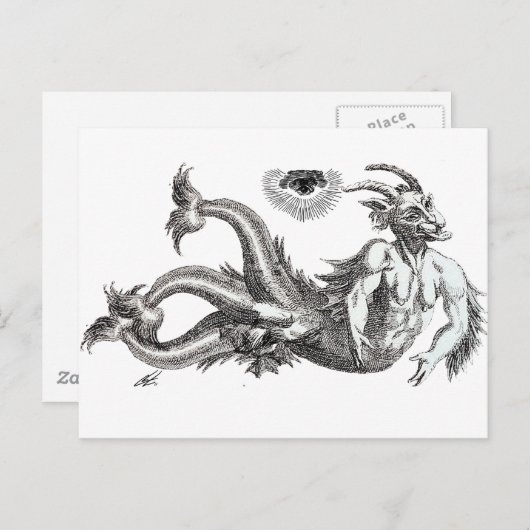 Merman Briefkaart (Voorkant / Achterkant)