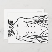 Merman Briefkaart (Voorkant / Achterkant)