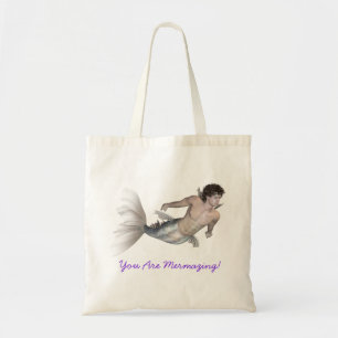 Merman Canvas tas je bent aan het Mermazing! LGBT 