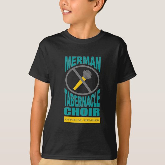Merman Choir Kinder Dark T-Shirt (Voorkant)