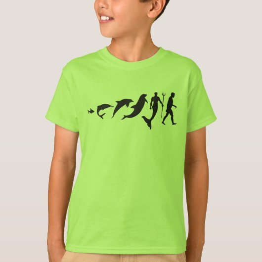 Merman Evolution T-shirt (Voorkant)