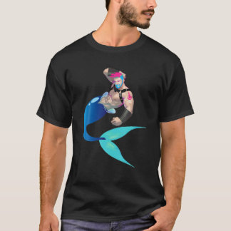 Merman Gay Cruise S. voor mannen: stranden, vaten  T-shirt