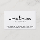 merman icon visitekaartje (Achterkant)