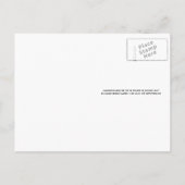 Merman met drie vlakken middeleeuws symbool briefkaart (Achterkant)