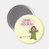 Merman/microfoonmagneet Magneet (Voorkant / Achterkant)