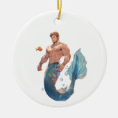 Merman Ornament - Blauwvintonijn (Voorkant)