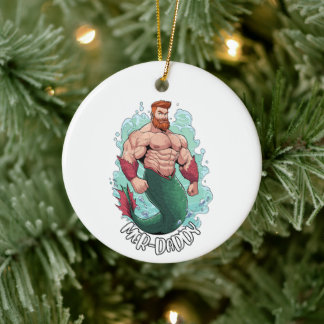 Merman Ornament - Mer-Daddy