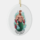 Merman Ornament - Mer-Daddy (Rechts)