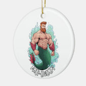 Merman Ornament - Mer-Daddy (Links)
