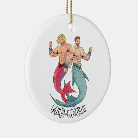 Merman Ornament - Mer-Uncle (Rechts)