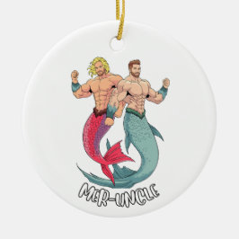 Merman Ornament - Mer-Uncle