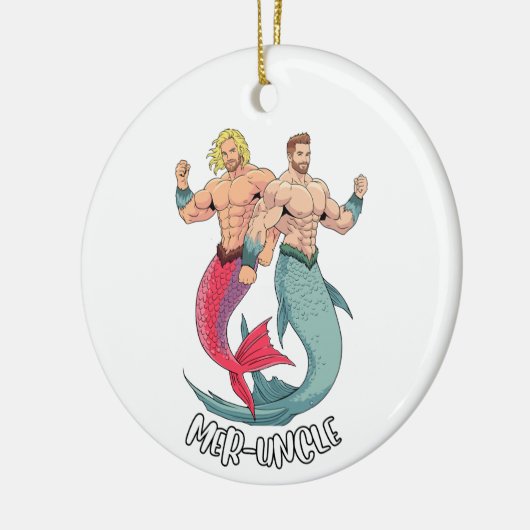 Merman Ornament - Mer-Uncle (Links)