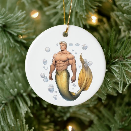 Merman Ornament - Yellowtail (Boom)