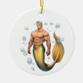 Merman Ornament - Yellowtail (Voorkant)