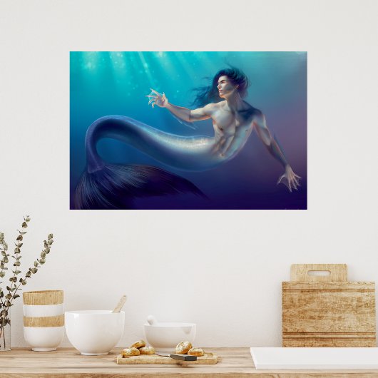 Merman Poster (Keuken)